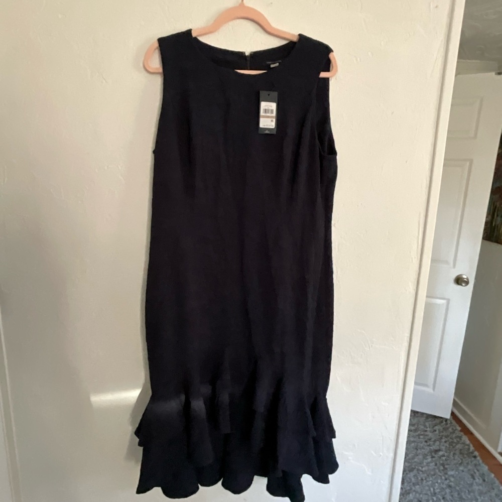 Tommy Hilfiger Floral Jacquard Dress Size 12